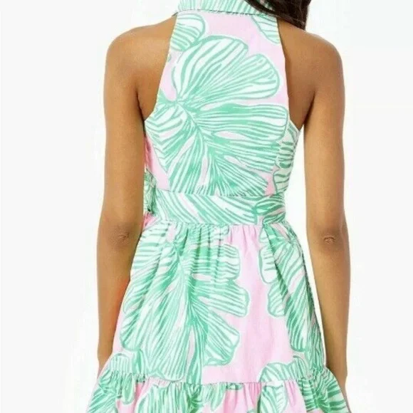 Lilly Pulitzer Trisha Who Let the Fronds Out Shirt Dress - Picture 3 of 9